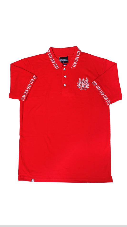 Mens Candy Red Polo Shirt